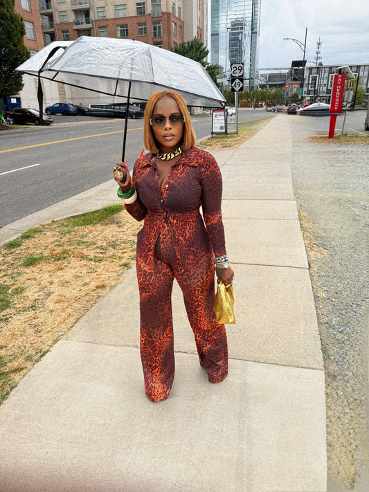 Leopard Two Piece Set