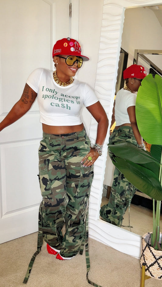 Acceptance In Cash Crop Top