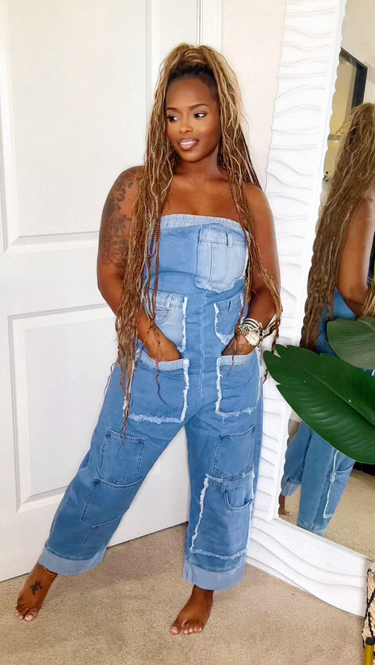 Mani Denim Jumpsuit