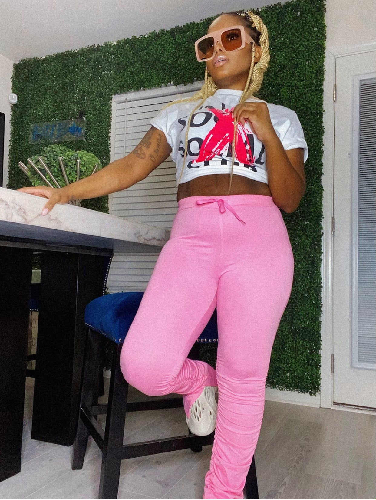 I’m Flattered Stack Pants – BU