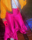 Flare Me In Colors Wide Leg Pants